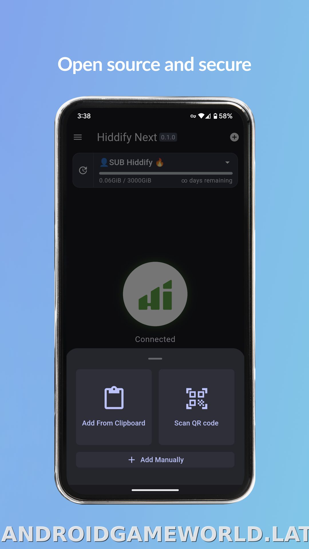 Hiddify скриншот 4