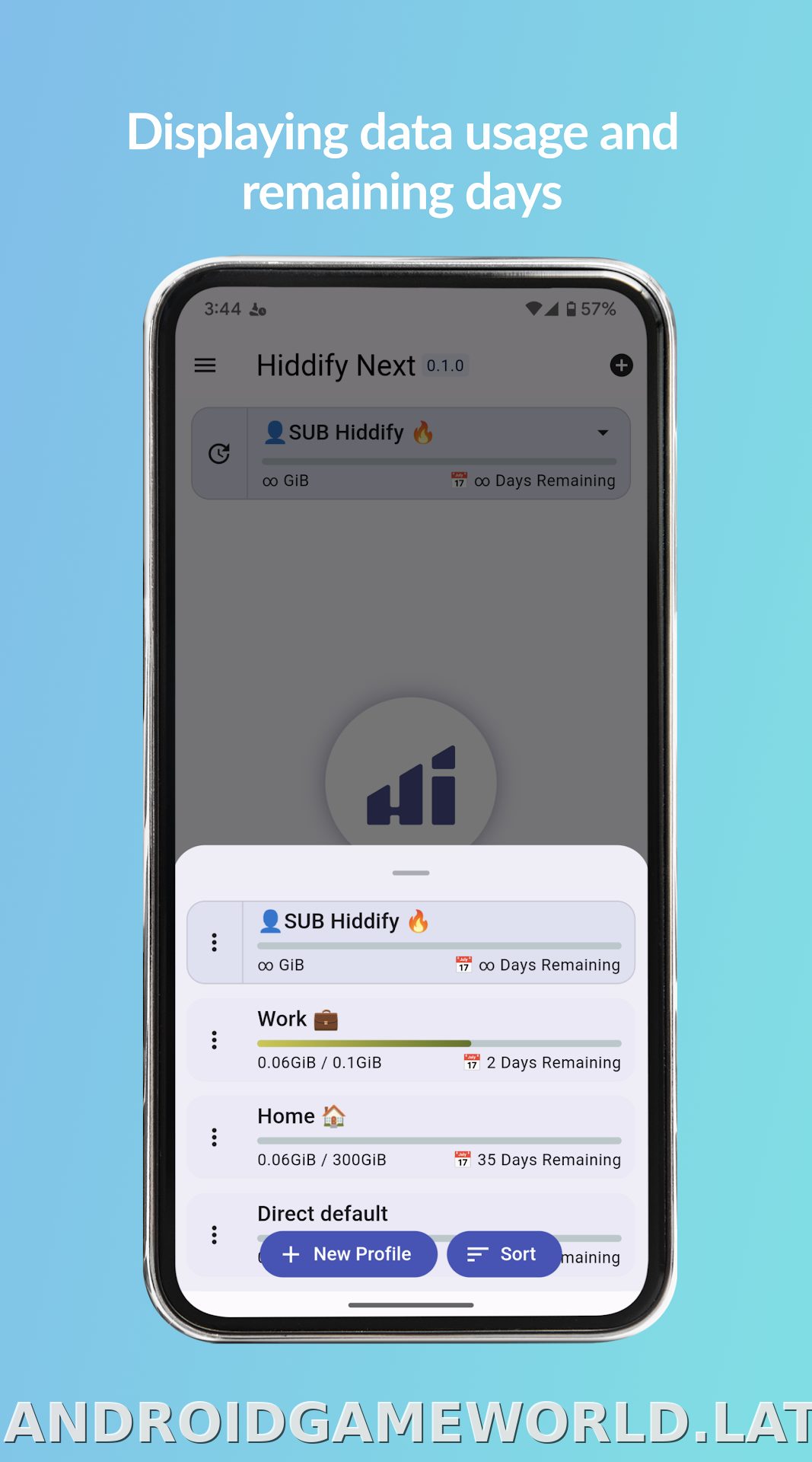 Hiddify скриншот 5
